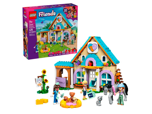 Конструктор LEGO Friends  Ветклиника для лошадей и питомцев