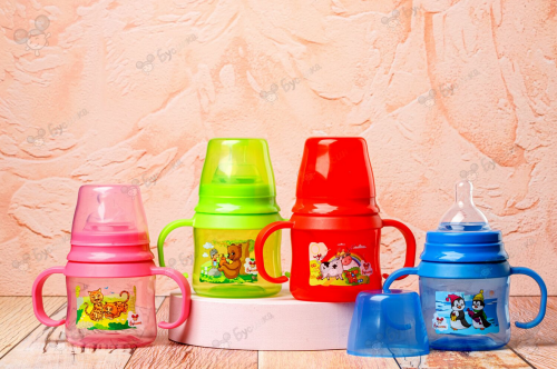 Бутылочка для кормления Бусинка с широким горлом 120мл