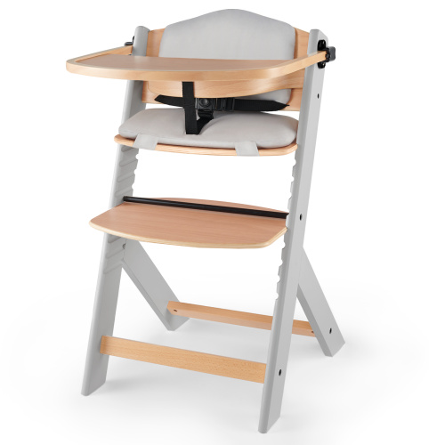 Стульчик для кормления Kinderkraft с подушкой ENOCK (Grey)
