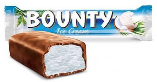 Мороженое Bounty батончик, 39,1г