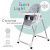 Стульчик для кормления iLovi Light с колесами (Mint)