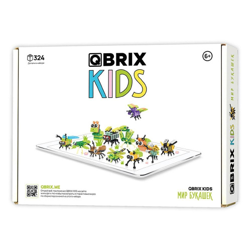 Конструктор QBRIX KIDS. Мир букашек