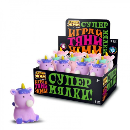 Антистресс для рук сквиш Единорог