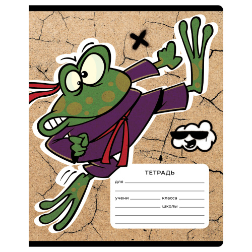 Тетрадь линия 12л. BG Крутой парень