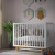Кроватка детская Incanto PAPI NEW, маятник и автоспинка (белый,бук)
