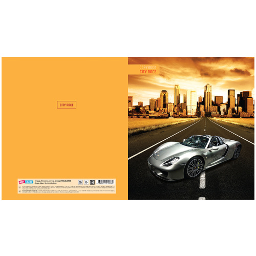 Тетрадь клетка 96л. ArtSpace Микс. Men s collection