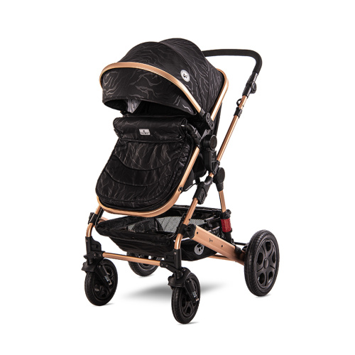 Коляска трансформер Lora(Lux Black 2186)