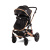 Коляска трансформер Lora(Lux Black 2186)