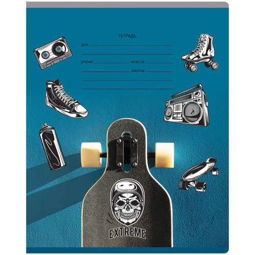 Тетрадь клетка 24л. BG Mix-12. Мальчики