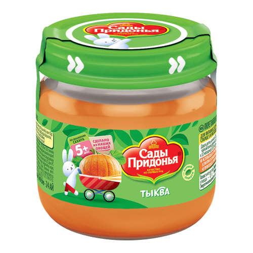 Пюре Сады Придонья тыквенное 80 г