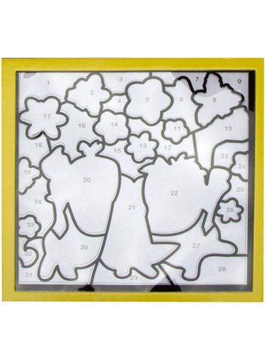 Мозаика витражная Minions Вечеринка