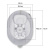 Колыбель-шезлонг Kinderkraft LULI (Grey)