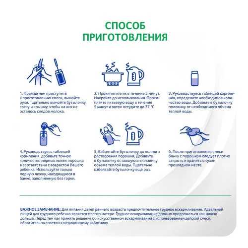 Смесь кисломолочная NAN 400г с 0 по 12 месяцев