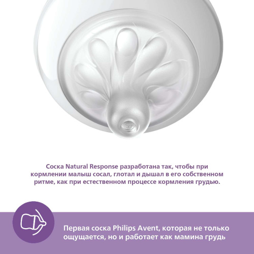Бутылочка Philips AVENT Natural Response 330мл 3+мес