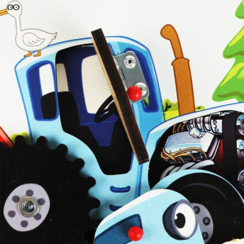 Бизиборд Синий Трактор