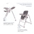 Стульчик для кормления iLovi Swing 2 (Gray)