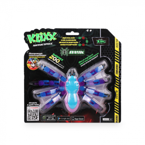 Антистресс Паук синий