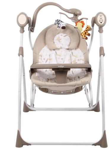 Электрокачели детские Misty(бежевый)