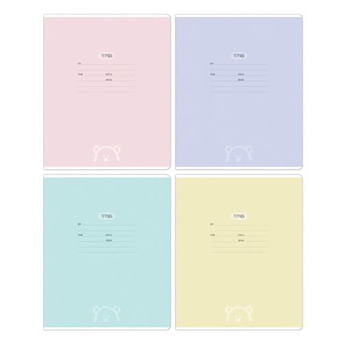 Тетрадь линия 24л. MESHU Оne-colored