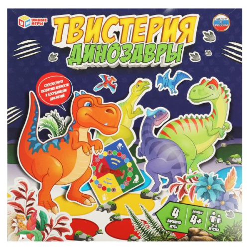 Настольная игра Твистерия. Динозавры