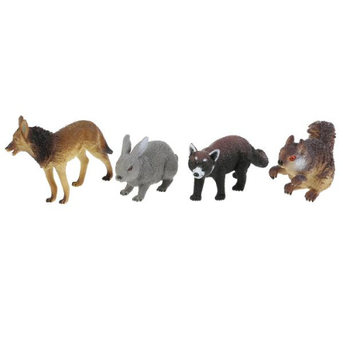 Играем вместе: Фигурки Лесных животных 10-17см
