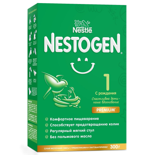 Смесь молочная NESTOGEN 1, 300 г с 0 месяцев