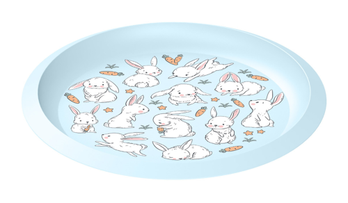 Набор посуды Idiland для мальчиков (тарелка с декором D215мм, миска с декором D130мм, кружка 280мл)