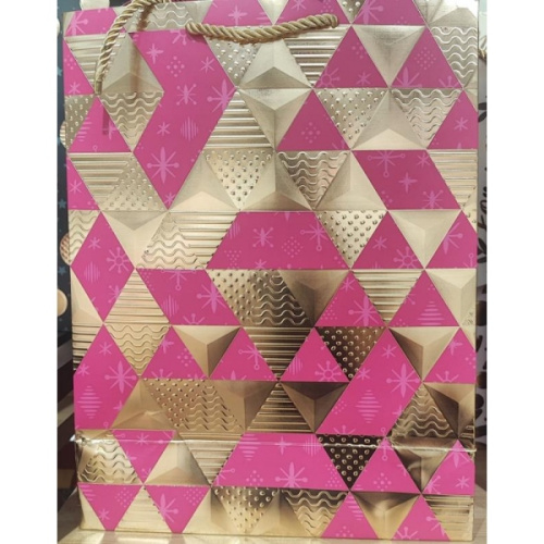 Пакет подарочный xl. Геометрия