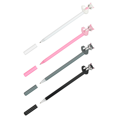 Ручка шариковая синяя 0,7мм MESHU Purr