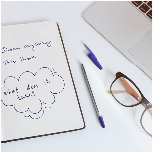 Ручка шариковая синяя 0,7мм OfficeSpace