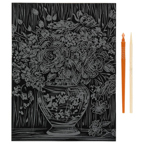 Гравюра Цветы