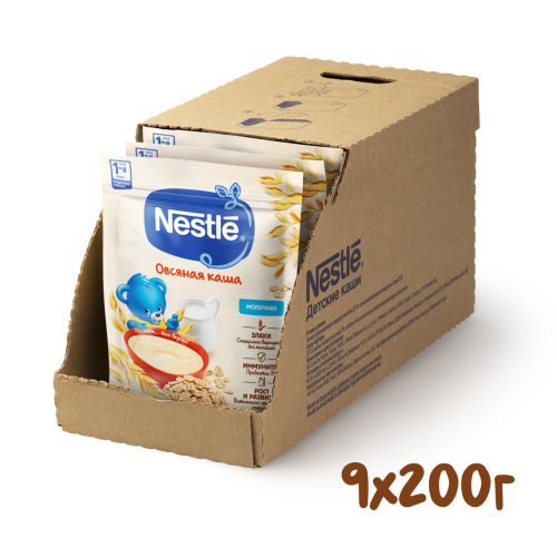 Молочная каша Nestle овсяная 200г