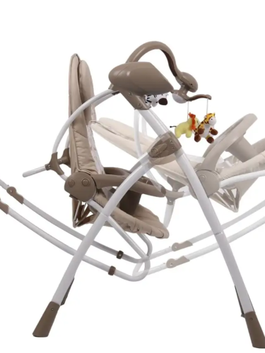 Электрокачели детские Misty(бежевый)