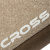 Автокресло-бустер CROSS, 22-36 кг (бежевый-коричневый)