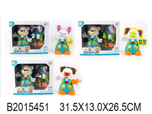 Музыкальная игрушка Мишка с аксессуарами