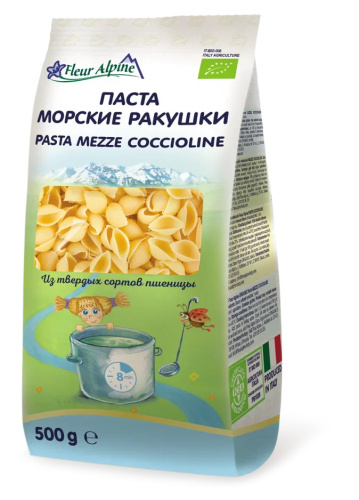 Паста Fleur Alpine Органик Морские рокушки 500г