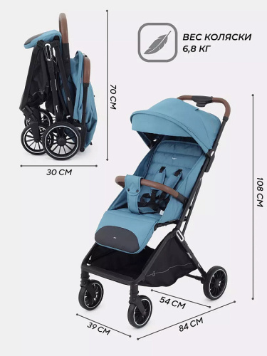 Коляска детская Rant basic Joy (Blue)