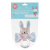 Погремушка Roxy-Kids с колечком FUNNY BUNNY, рисунок зигзаг