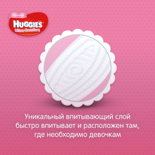Подгузники Huggies Ultra Comfort 4+ (10-16кг) 17 шт