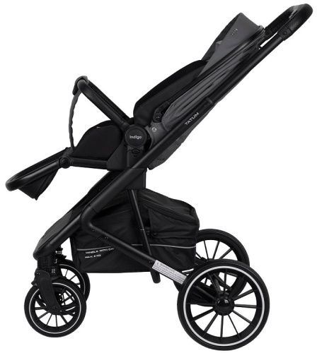 Коляска прогулочная Indigo TATUM (графит)