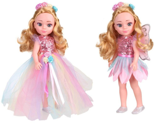Кукла 31см Фея цветов 2в1
