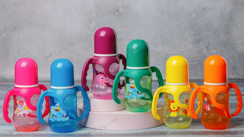 Бутылочка для кормления Бусинка с ручками 150мл