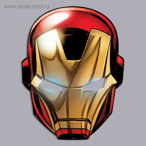 Карнавальное украшение Маска. Железный человек