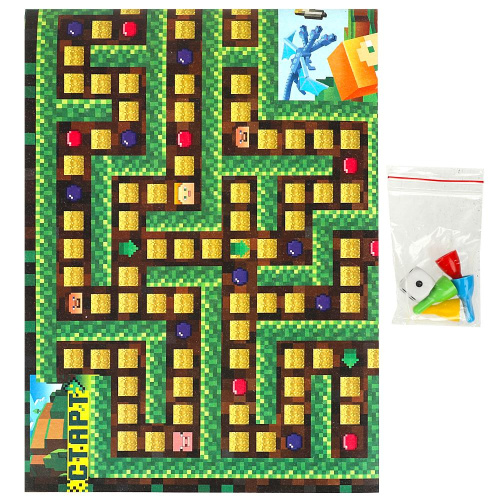 Настольная игра-ходилка Мой мир. В лабиринте