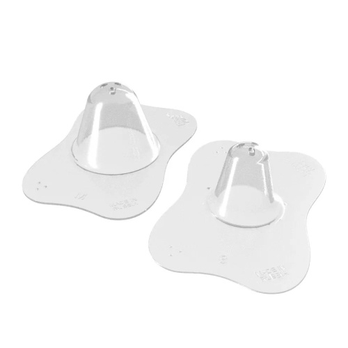 Защитные силиконовые накладки Roxy-Kids на соски при кормлении, размер S+M