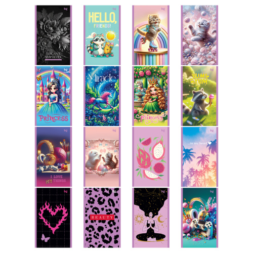 Блокнот   МИКС. Девочки