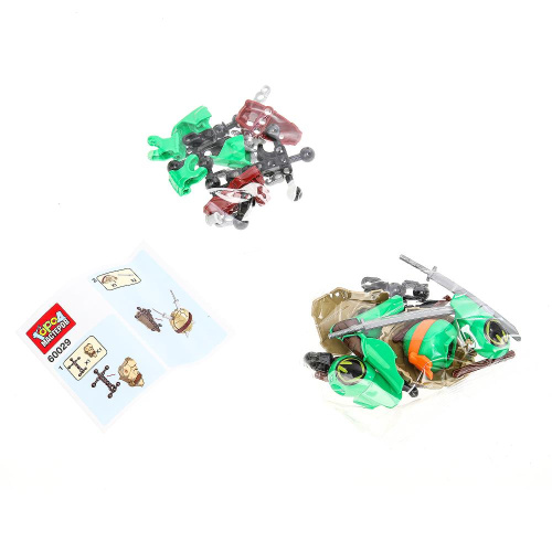 Конструктор Супер Черепашки 38дет.