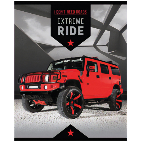 Тетрадь клетка 96л. BG Mix-12. Мальчики