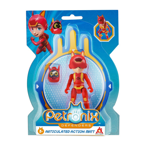 Набор фигурка героя Мэтта и рюкзак. Petronix