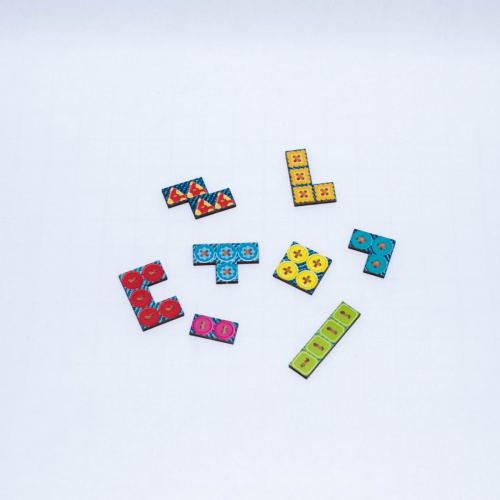 Игра Тетрис большой Пуговки